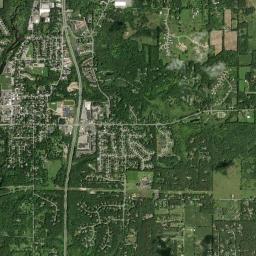 Rockford High Resolution Satellite Map