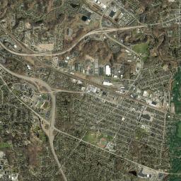 East Rochester High Resolution Satellite Map