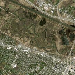 Yorkville High Resolution Satellite Map