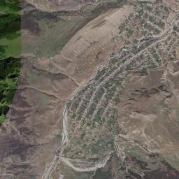 Verkhnyaya Balkariya High Resolution Satellite Map