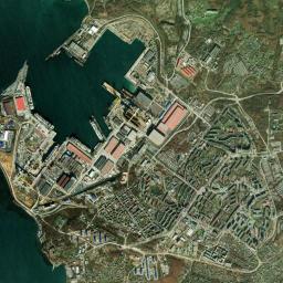 Bol’shoy Kamen’ High Resolution Satellite Map