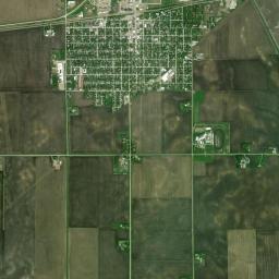 Britt High Resolution Satellite Map