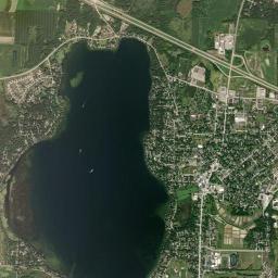 Lake Mills High Resolution Satellite Map