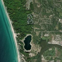 Ferrysburg, MI locator map