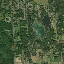 Columbiaville, MI locator map