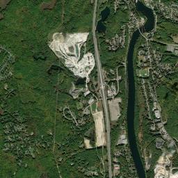 Hooksett High Resolution Satellite Map