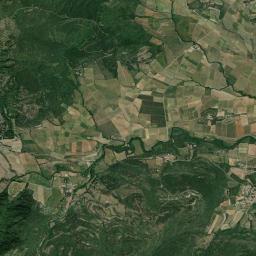 Département de l'Aude High Resolution Satellite Map