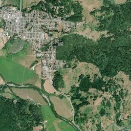 Myrtle Point High Resolution Satellite Map