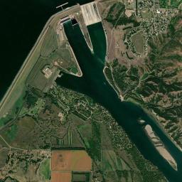 Lake Andes, SD locator map