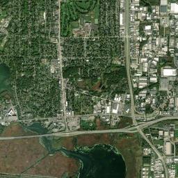 Monona High Resolution Satellite Map