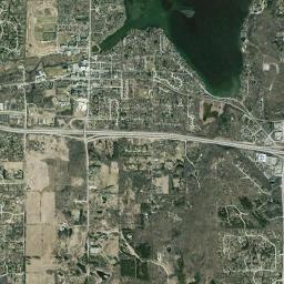 Delafield High Resolution Satellite Map