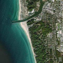 Grand Haven High Resolution Satellite Map