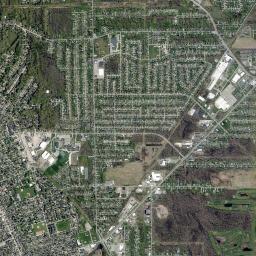 North Tonawanda High Resolution Satellite Map