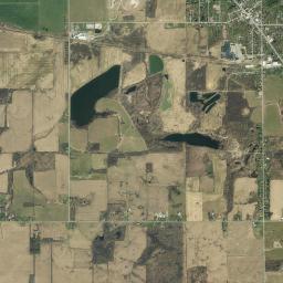 Oakfield High Resolution Satellite Map