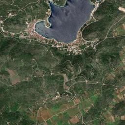 Vis High Resolution Satellite Map