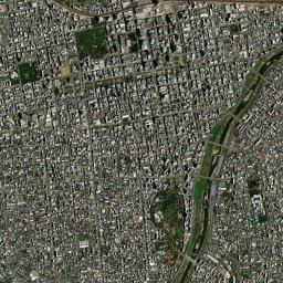 Sapporo-shi High Resolution Satellite Map