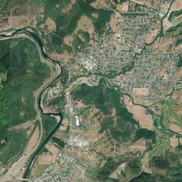 Myrtle Creek High Resolution Satellite Map