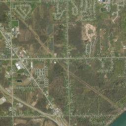 Grand Island High Resolution Satellite Map