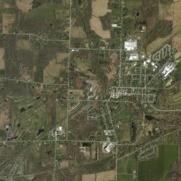 Akron High Resolution Satellite Map