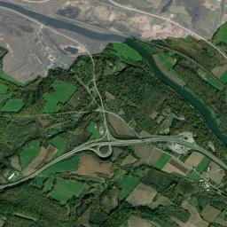Aerial view of Russell Family Mine