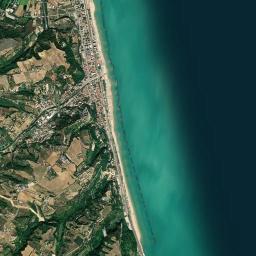 Cupra Marittima High Resolution Satellite Map