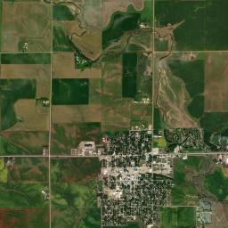 Paullina High Resolution Satellite Map
