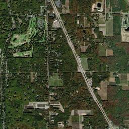 Ottawa County High Resolution Satellite Map
