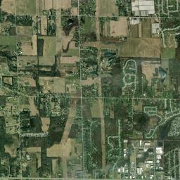 Jenison, MI locator map