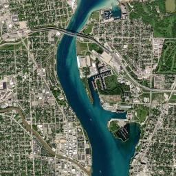 Sarnia High Resolution Satellite Map