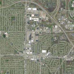 Amherst High Resolution Satellite Map