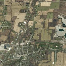 Le Roy High Resolution Satellite Map