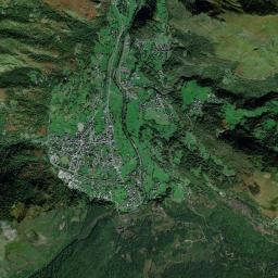 Laruns High Resolution Satellite Map