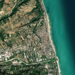 Grottammare High Resolution Satellite Map