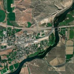 Glenns Ferry High Resolution Satellite Map