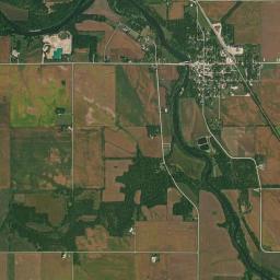 Greene, IA locator map