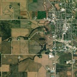 West Union High Resolution Satellite Map