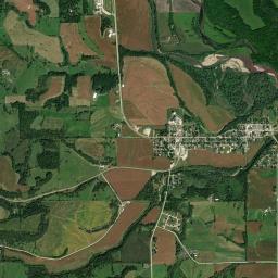 Elgin, IA locator map