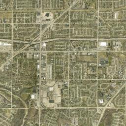 Greenfield High Resolution Satellite Map