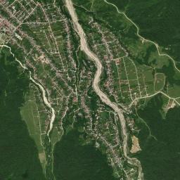 Dyshne-Vedeno High Resolution Satellite Map