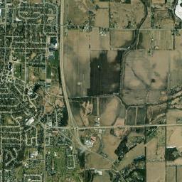 Oregon High Resolution Satellite Map