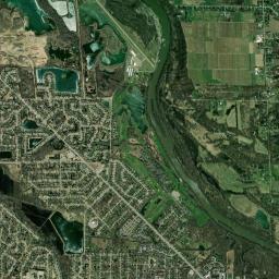 Jenison, MI locator map