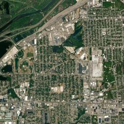 Wyoming High Resolution Satellite Map