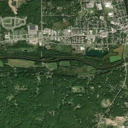 Lowell High Resolution Satellite Map