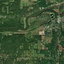 Saranac High Resolution Satellite Map