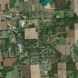 Almont High Resolution Satellite Map