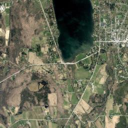 Cazenovia High Resolution Satellite Map