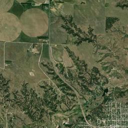 Valentine, NE locator map