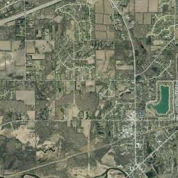 Big Bend High Resolution Satellite Map