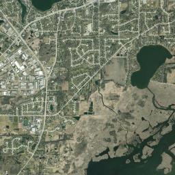 Muskego High Resolution Satellite Map
