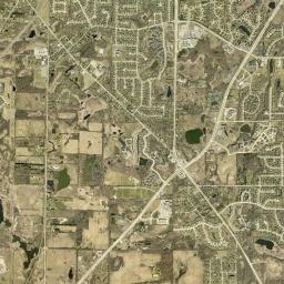 Franklin High Resolution Satellite Map